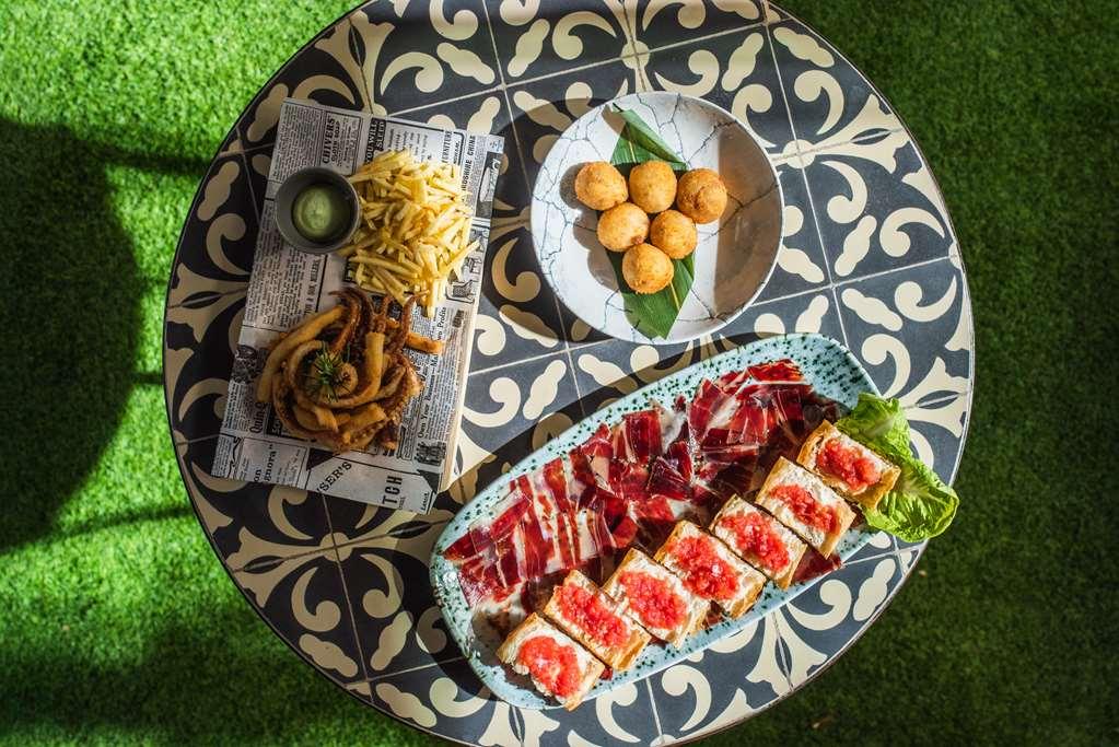 Hotel Vp Jardin De Recoletos Madryt Restauracja zdjęcie